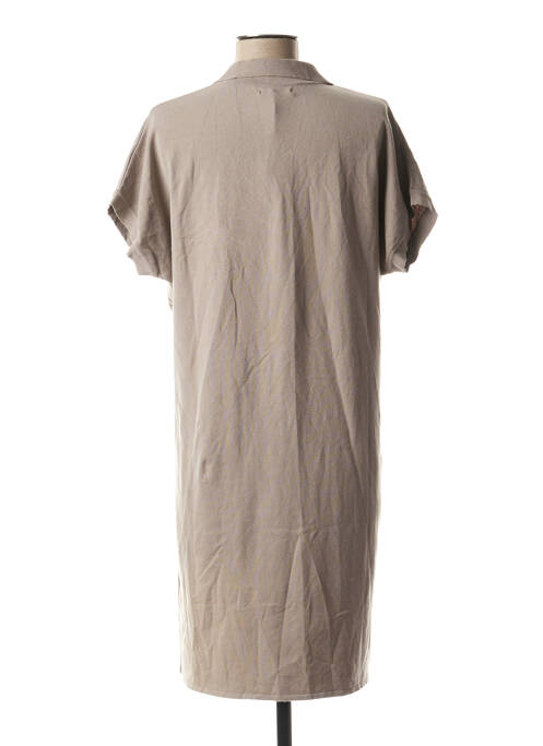 Robe pull marron SARAH PACINI pour femme