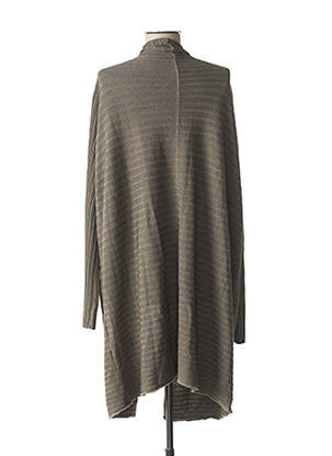Gilet manches longues stretch vert ELEMENTE CLEMENTE femme