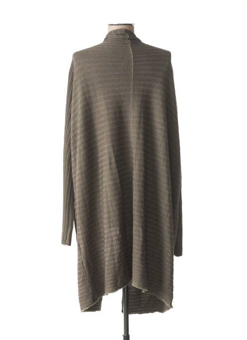 Gilet manches longues vert ELEMENTE CLEMENTE pour femme