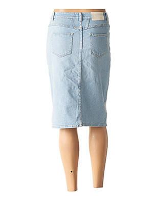 Jupe mi-longue coupe droite blanc CLOSED femme
