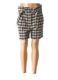 Short taille à pinces taille haute gris HARRIS WILSON femme