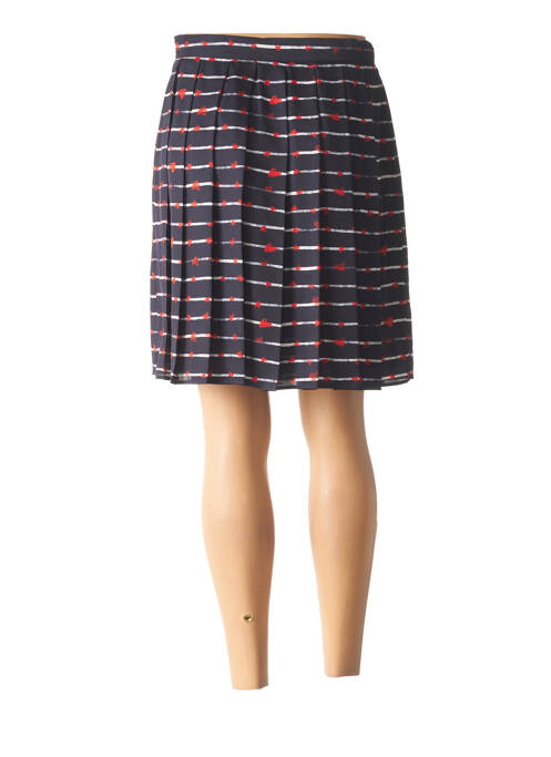 Jupe courte bleu I BLUES pour femme