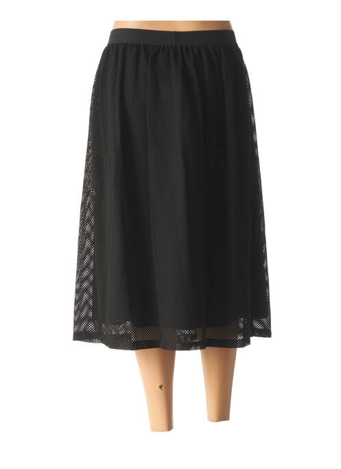 Jupe mi-longue noir I BLUES pour femme