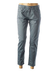 Pantalon 7/8 stretch taille basse gris CLOSED femme