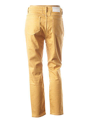 Jeans coupe slim slim taille basse jaune CLOSED femme