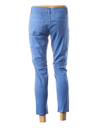 Pantacourt stretch taille basse bleu CLOSED femme