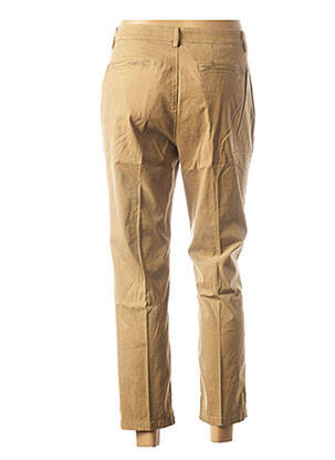 Pantalon 7/8 stretch taille basse beige CLOSED femme