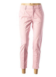 Pantalon 7/8 stretch taille basse rose CLOSED femme