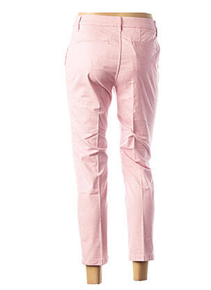 Pantalon 7/8 stretch taille basse rose CLOSED femme