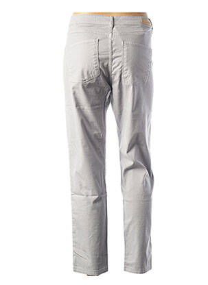 Pantalon 7/8 stretch taille basse gris DENIM STUDIO femme
