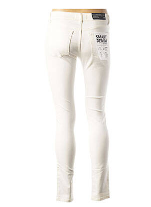 Pantalon slim taille basse taille basse blanc DL 1961 femme