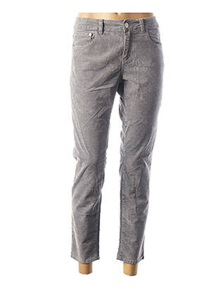 Pantalon 7/8 stretch taille basse gris CLOSED femme