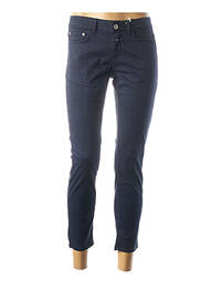 Pantacourt taille basse taille basse bleu CLOSED femme