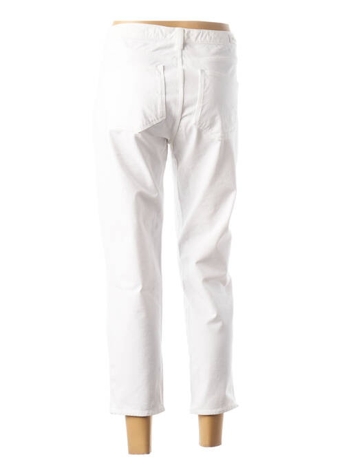 Pantacourt blanc DENIM STUDIO pour femme