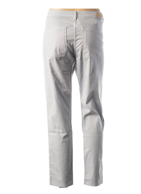 Pantalon 7/8 gris DENIM STUDIO pour femme