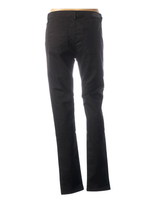 Pantalon slim noir DENIM STUDIO pour femme