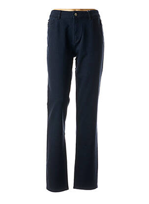 Pantalon droit stretch taille basse bleu DL 1961 femme