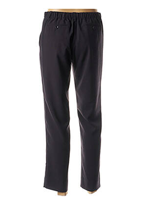 Pantalon 7/8 taille élastique bleu HARTFORD femme