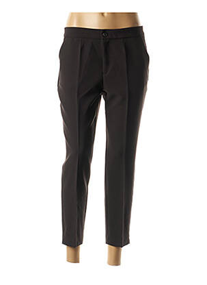 Pantacourt stretch taille basse noir NINATI femme