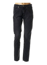 Pantalon 7/8 stretch taille basse noir DENIM STUDIO femme