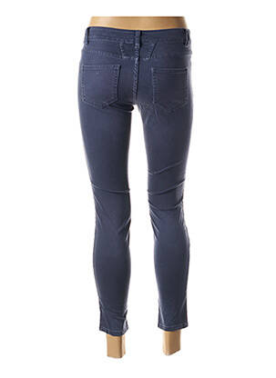 Pantacourt stretch taille basse bleu CLOSED femme