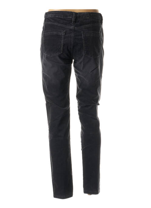 Pantalon 7/8 stretch taille basse noir DENIM STUDIO femme