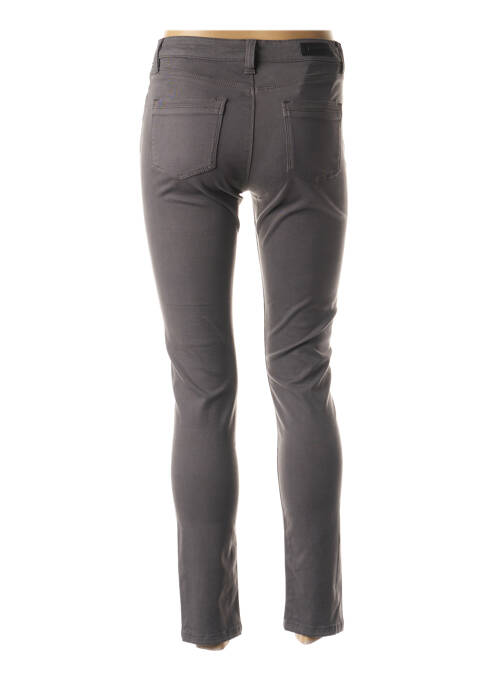 Pantalon 7/8 gris DENIM STUDIO pour femme