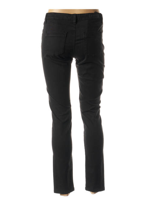 Pantalon slim noir DENIM STUDIO pour femme