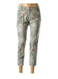 Pantacourt tissage popeline taille normale gris MASON'S femme
