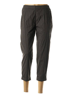 Pantacourt stretch marron ELEMENTE CLEMENTE femme