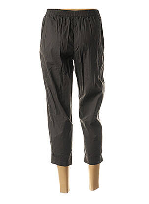 Pantacourt stretch marron ELEMENTE CLEMENTE femme