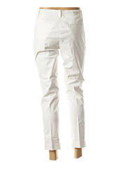 Pantalon 7/8 blanc JANE BLUE pour femme seconde vue