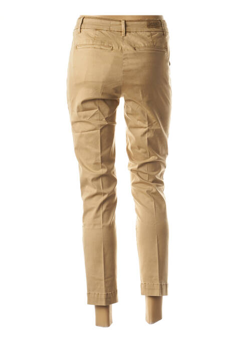 Pantalon 7/8 beige JANE BLUE pour femme