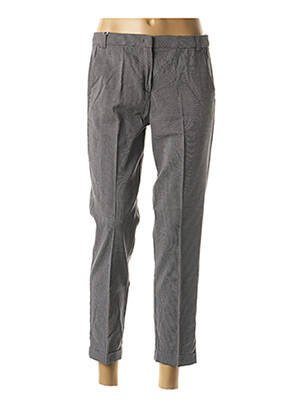 Pantalon 7/8 coupe cigarette taille basse noir I BLUES femme