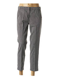 Pantalon 7/8 coupe cigarette taille basse noir I BLUES femme