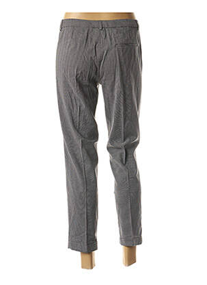 Pantalon 7/8 coupe cigarette taille basse noir I BLUES femme