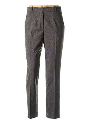Pantalon slim taille normale taille normale noir MANILA GRACE femme