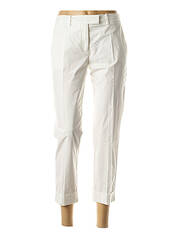 Pantalon 7/8 blanc MARELLA pour femme seconde vue