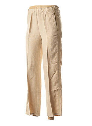Pantalon droit beige HARTFORD pour femme