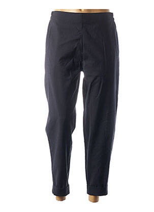 Pantalon 7/8 tissage popeline bleu ELEMENTE CLEMENTE femme