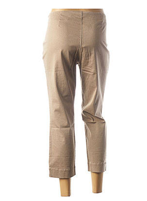 Pantacourt coupe droite taille normale beige ELEMENTE CLEMENTE femme