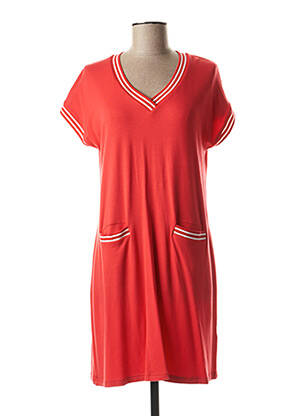 Chemise de nuit rouge CANAT pour femme
