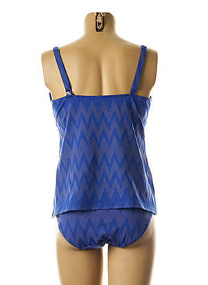Tankini imprimé fantaisie bleu PRIMADONNA femme