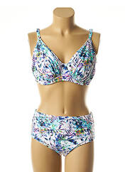 Maillot de bain 2 pièces bleu FANTASIE pour femme seconde vue