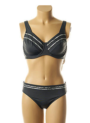 Maillot de bain 2 pièces stretch vert TRIUMPH femme