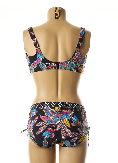 Maillot de bain 2 pièces noir ROSA FAIA pour femme