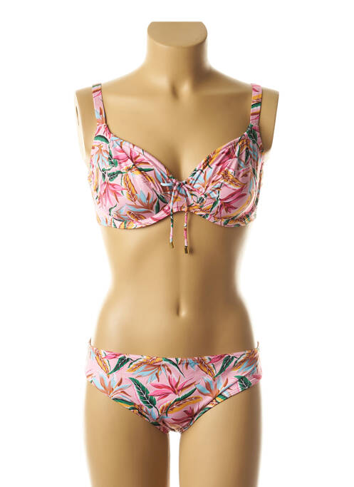 Maillot de bain 2 pièces rose PRIMA DONNA pour femme