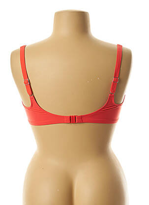 Haut de maillot de bain stretch orange ROSA FAIA femme