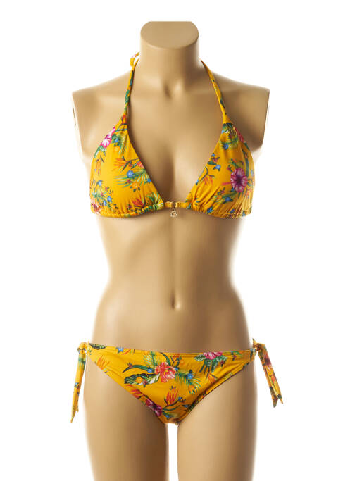 Maillot de bain 2 pièces jaune BANANA MOON pour femme