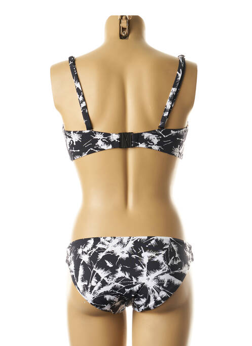 Maillot de bain 2 pièces stretch noir FREYA femme